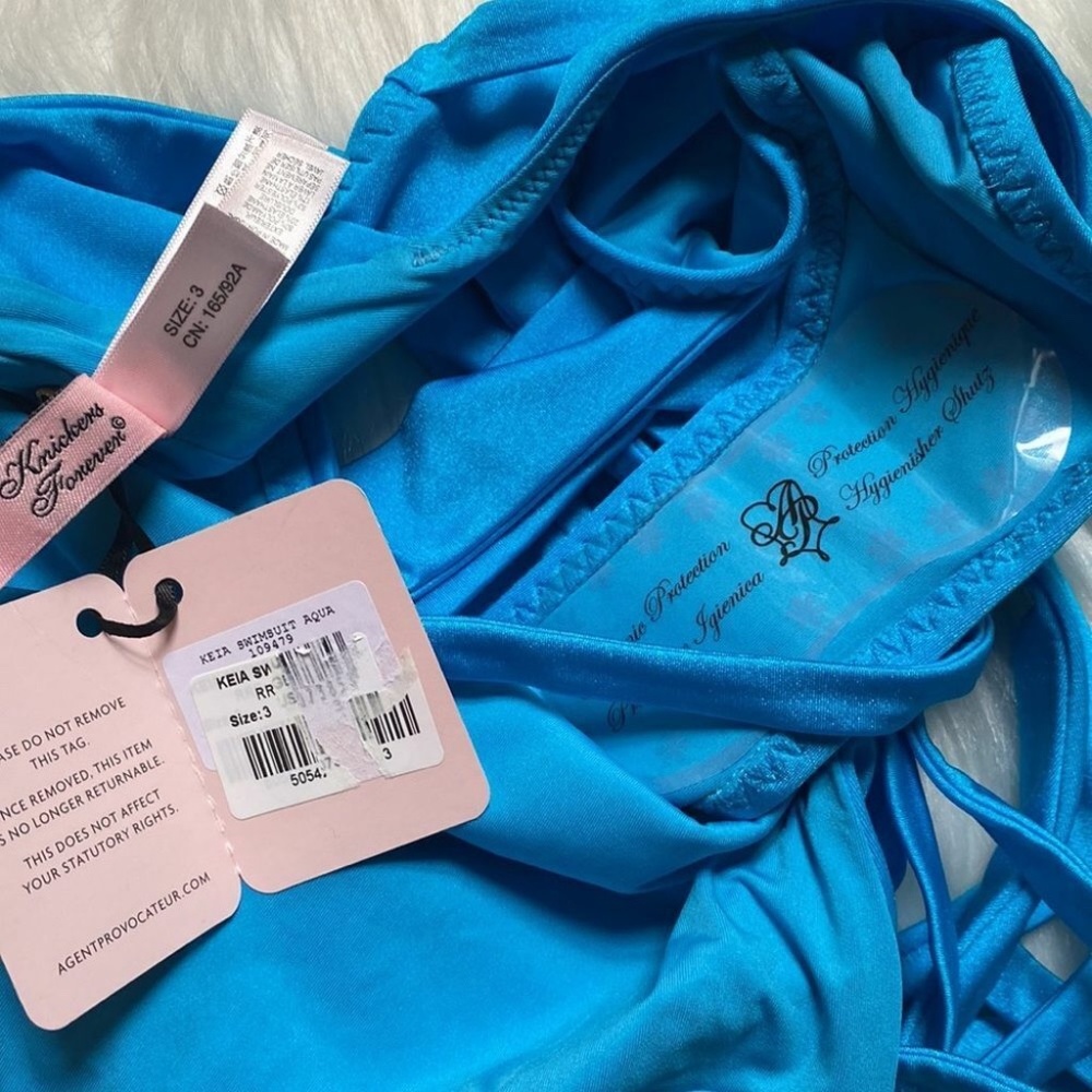 Agent Provocateur Keia Aqua Swimsuit NWT - Picture 7 of 7